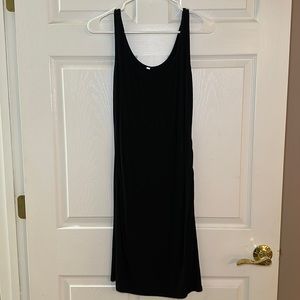 Amazon Sleeveless Maternity Dress Tank Scoop Neck Casual Medium Black